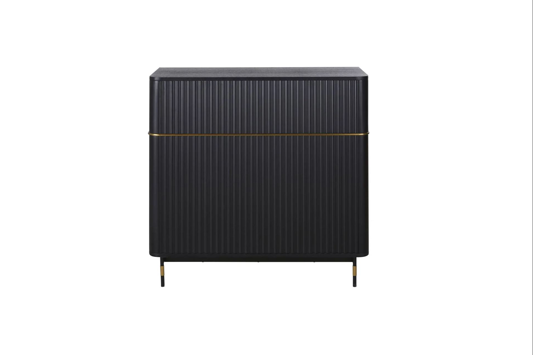 Cosmo velvet bar black L100xW45xH100