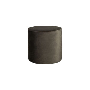 Cosmo Velvet pouf green Ø46xH46
