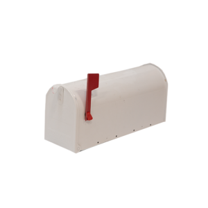 Deco | Amerikaanse postbox wit L52xB16,5xH27,5