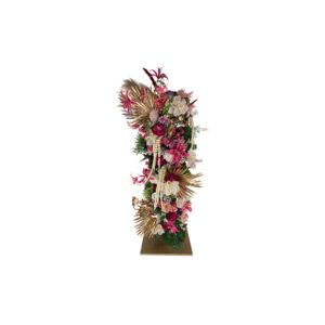 Deco | Bloemrijk eyecatcher L60xB60xH220 (set)