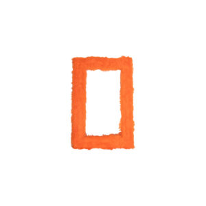 Deco | Fotolijst fluff oranje L100xB65