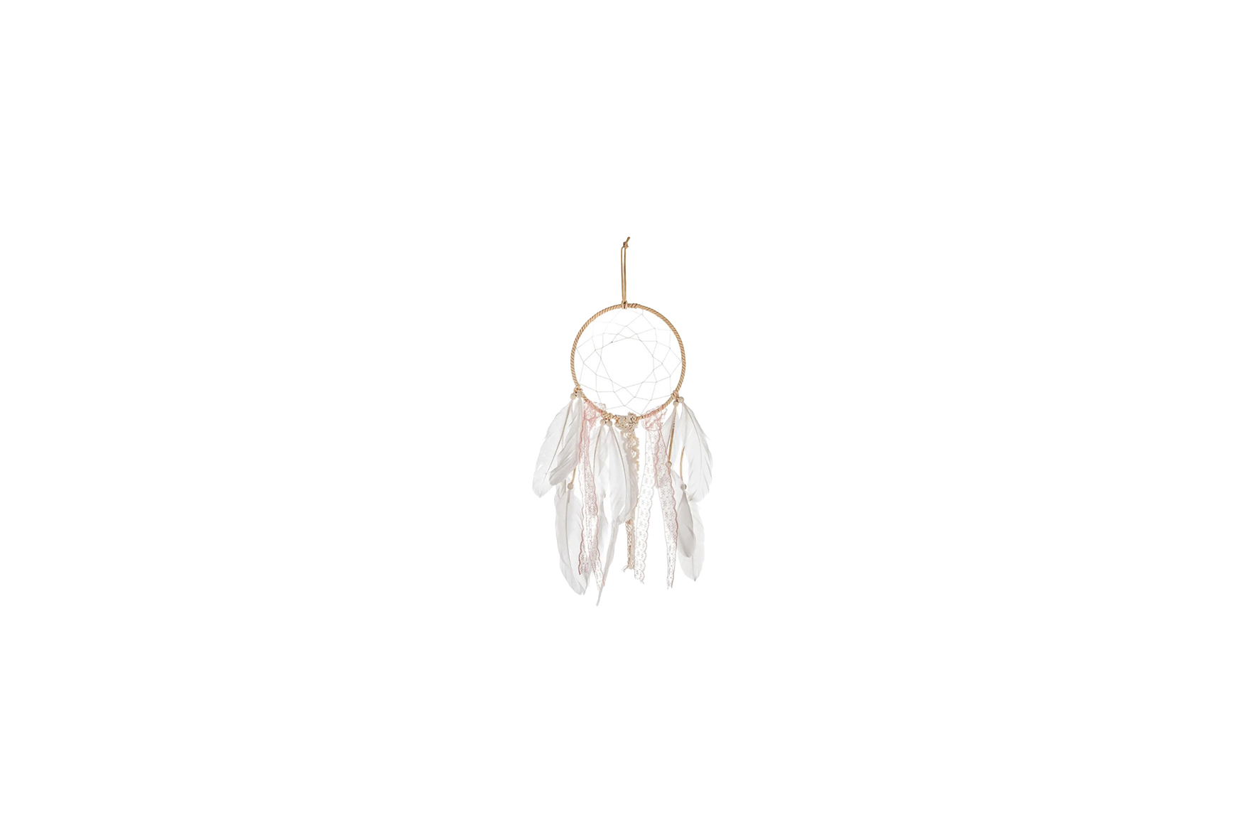 Deco | Ibiza dromenvanger beige/wit L46