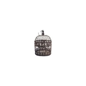 Deco | Vintage birdcage brown oval small H30