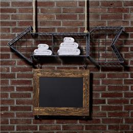 Display pijl metaal L32xB20xH106
