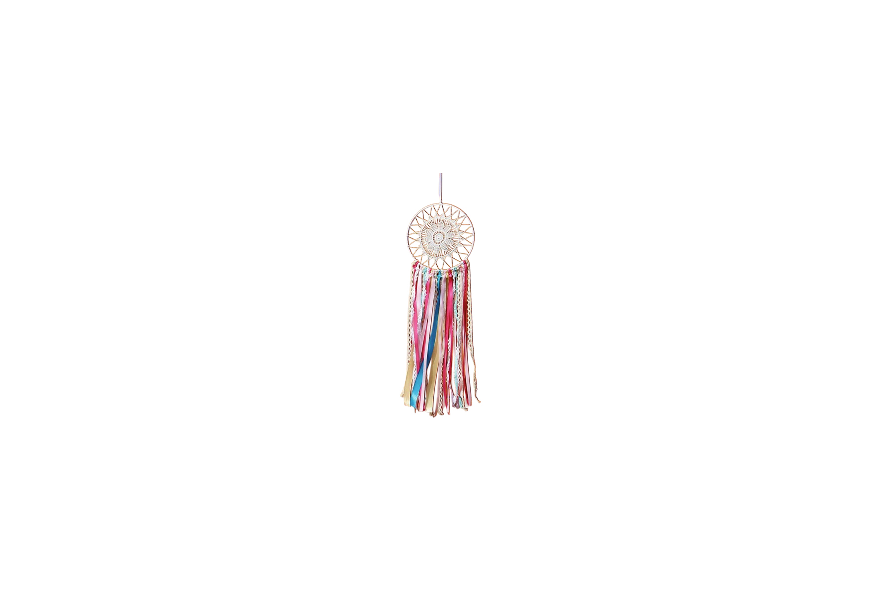 Deco | Ibiza dromenvanger lintjes regenboogkleuren L45