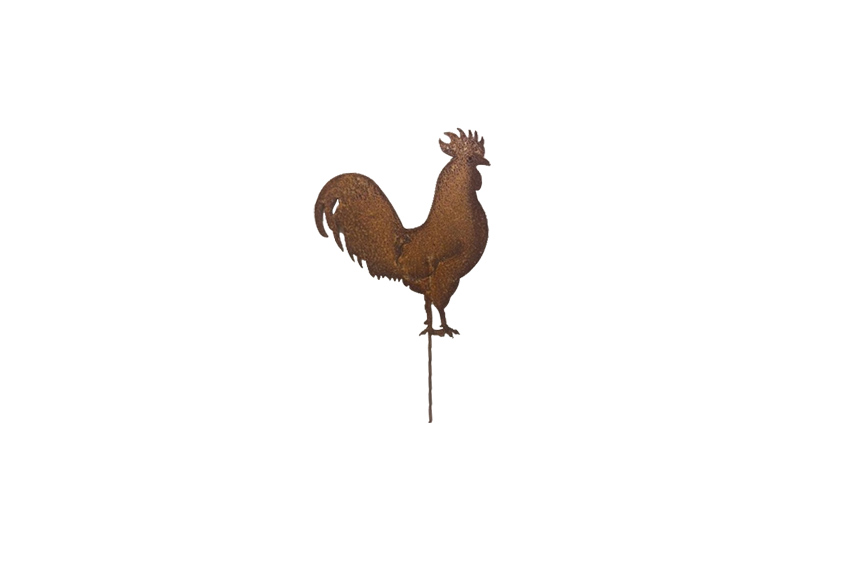 Deco | Rooster metal L34xH39