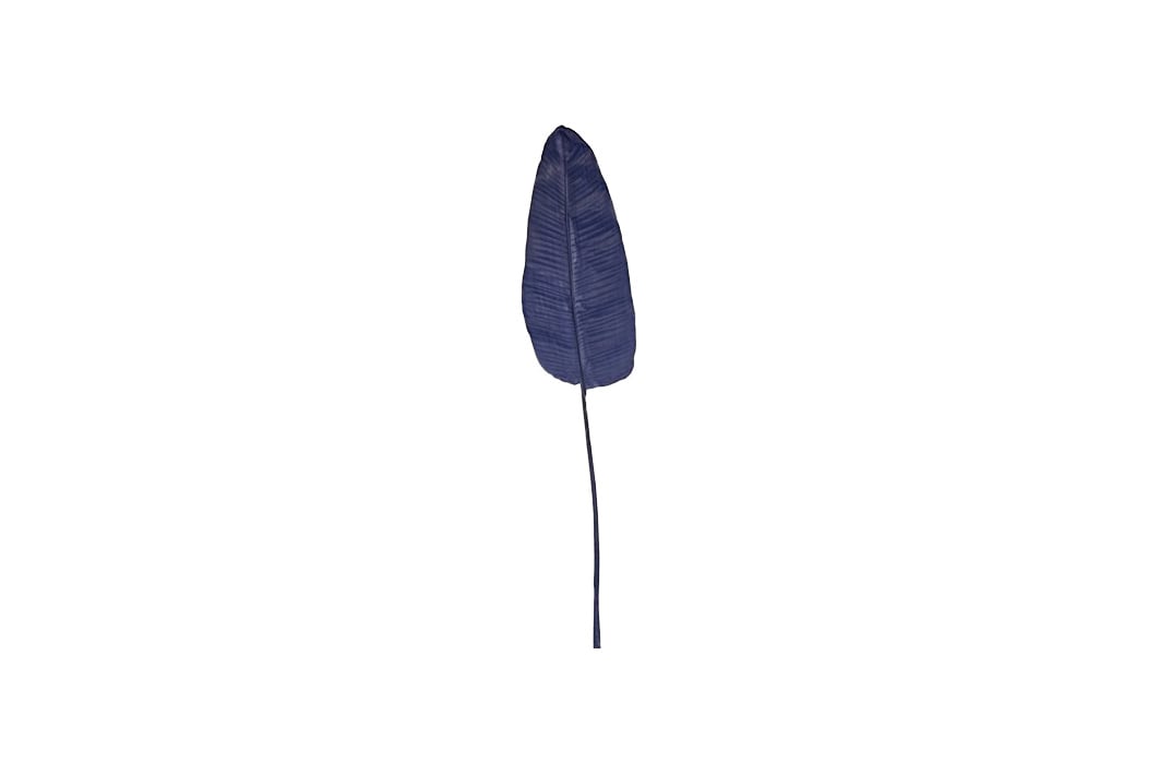 Artificial leaf | Banana leaf dark blue H200