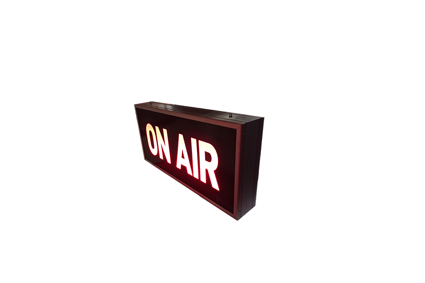 Lichtbak L105xH50 LED 'On Air' (alu)