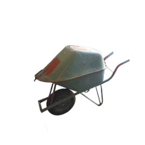 Deco | Industrieel kruiwagen rond