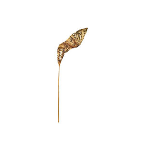 Kunstblad | Goud met pailletten L100