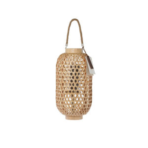 Lantaarn | Bamboe naturel zonder glas H57