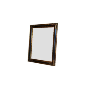 Mirror | Baroque black/gold L80xH110