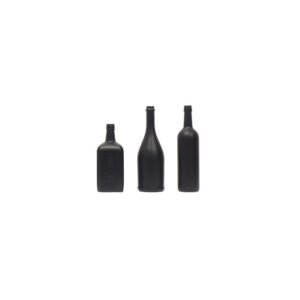 Vaas | Fles divers mat zwart