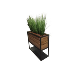 Brooklyn plantenbak hoog verrijdbaar L120xB45xH120