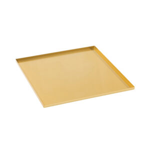 Plateau goud metaal L30xB30