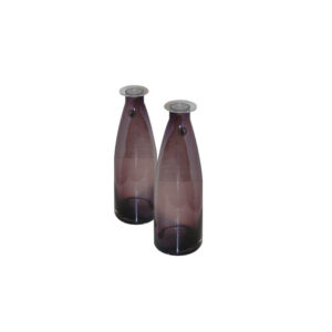 Decoratie fles paars