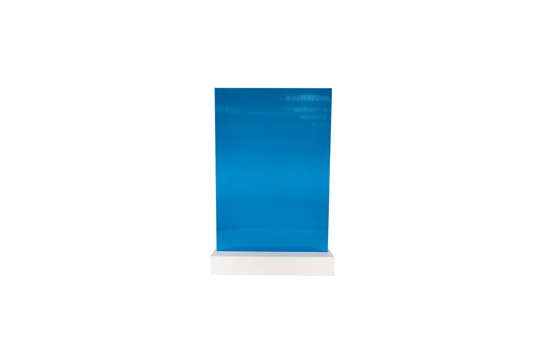 Decorpaneel blauw rechthoek L119xH170 (set)