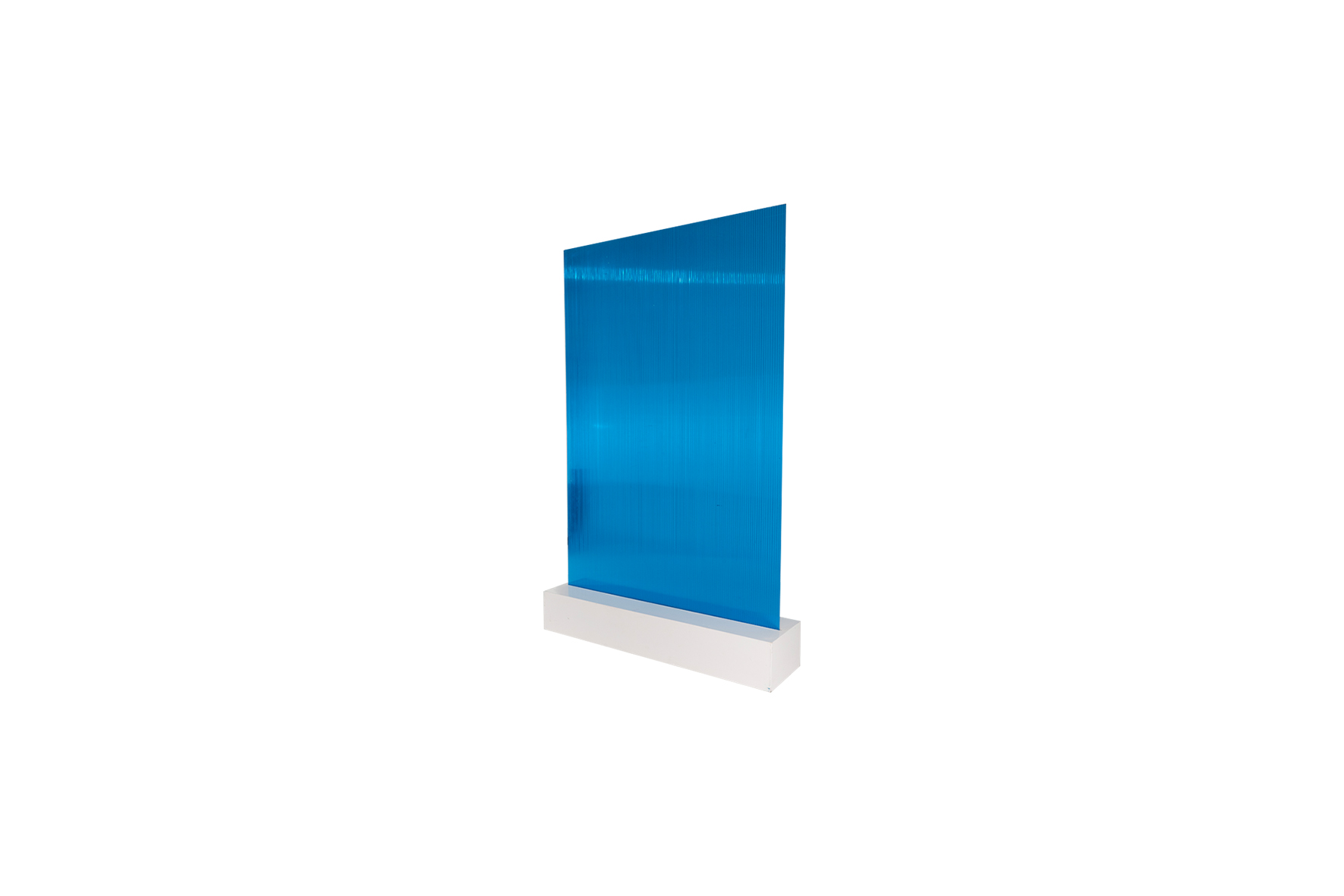 Decorpaneel blauw rechthoek L119xH170 (set)