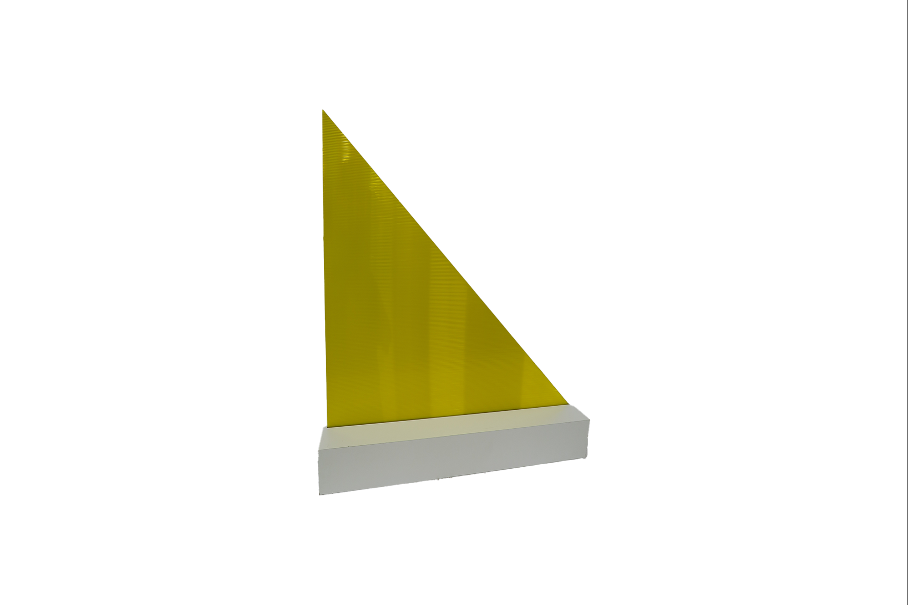 Decor panel yellow triangle L118xH150 (set)