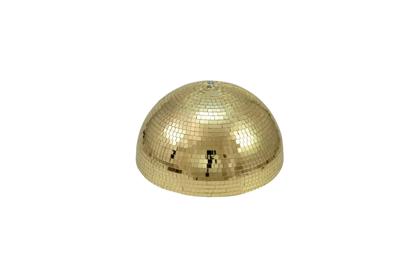 Spiegelbol half model goud met motor Ø50 cm