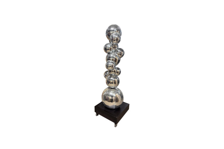 Discobollenpaal op wielen L60xB60xH200