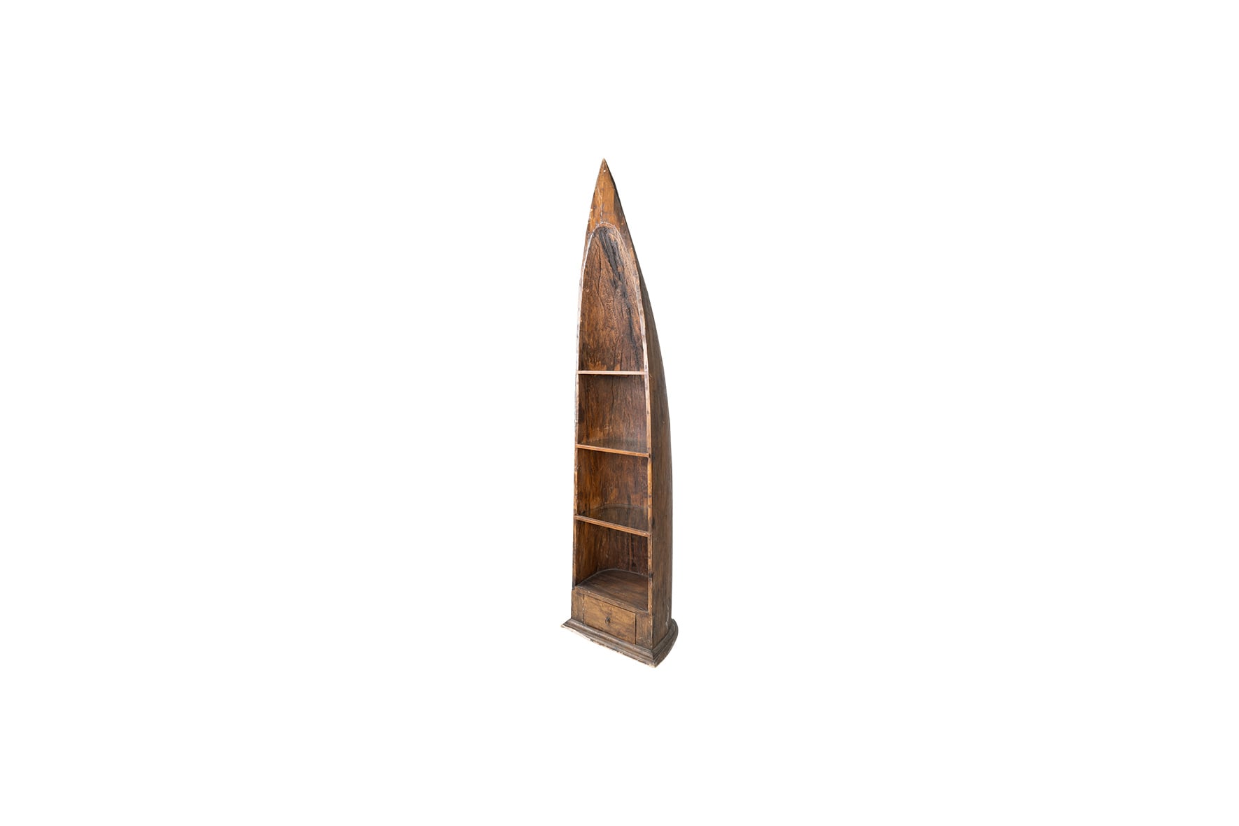 Displaykast kano met glasplaten L50xB35xH250 (set)