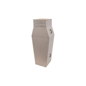 Doodskist cocktail shaker L60xB42xH148