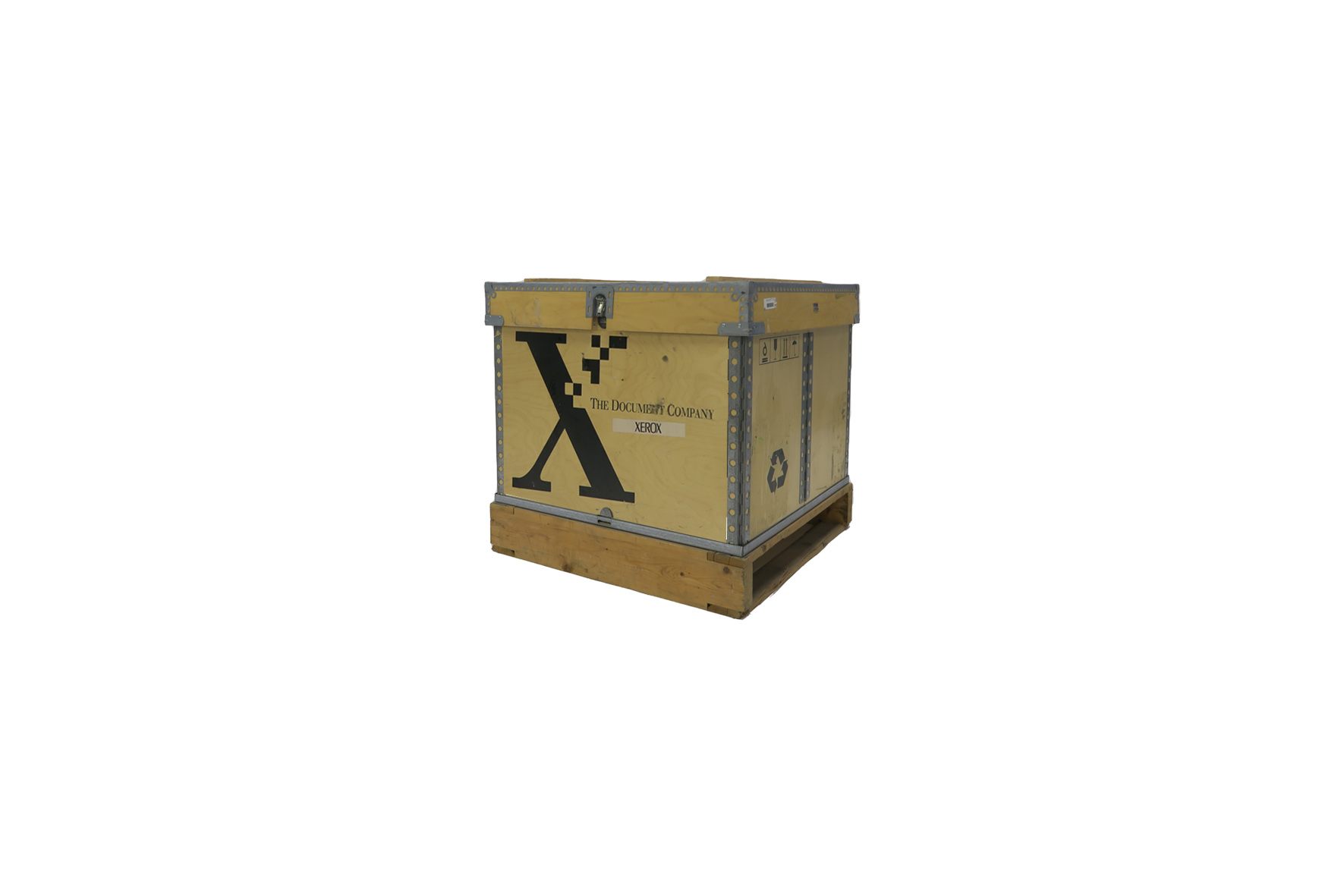 Box  with print L80xW77xH77