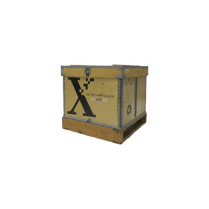 Doos / kist met opdruk L80xB77xH77