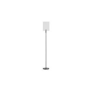 Card stand with clamp black H40