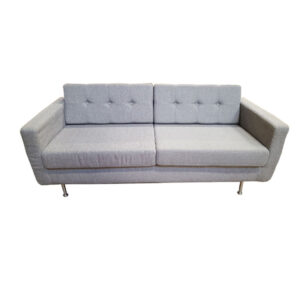 Eco Chique 2-seater sofa gray L184xW81xH86