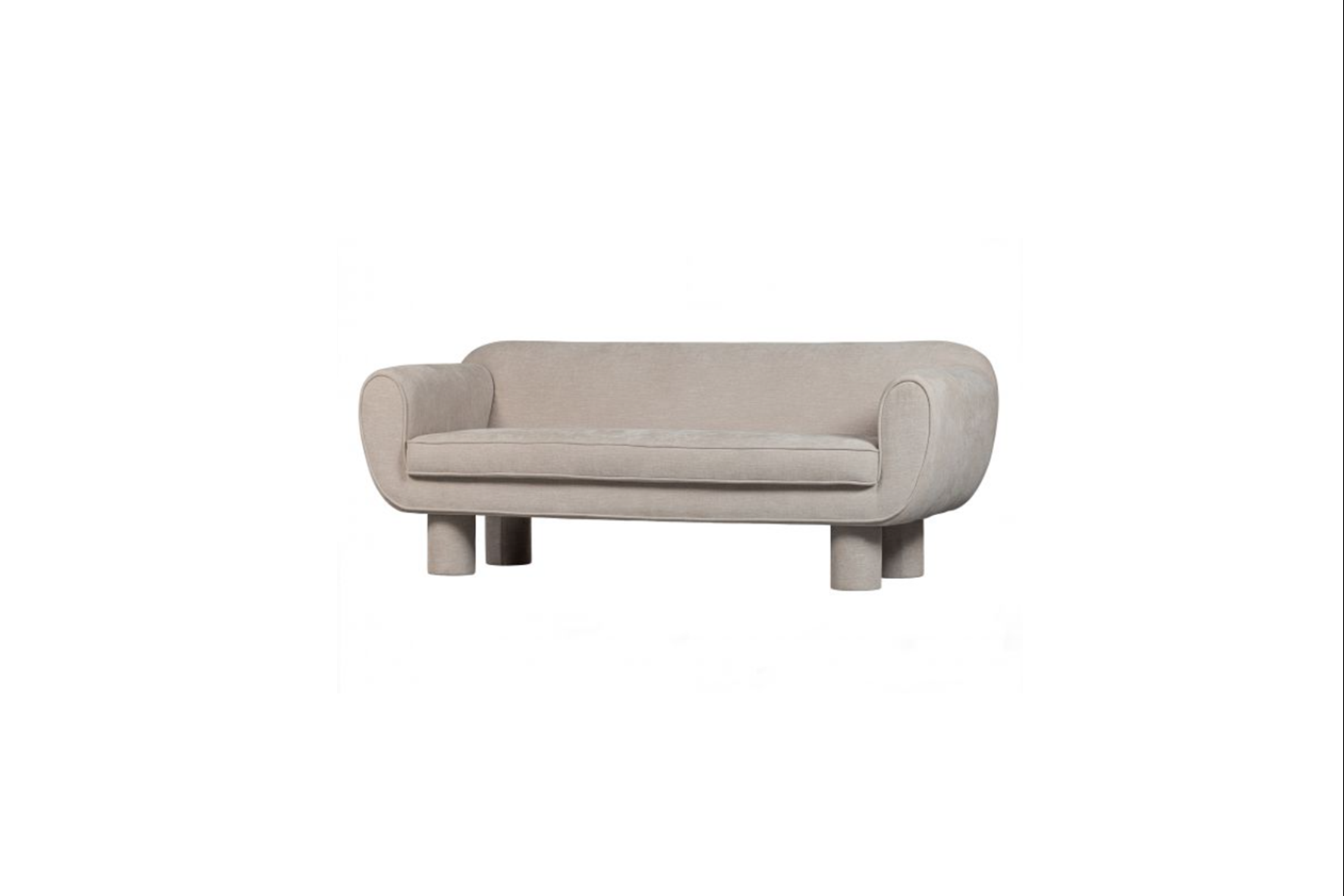 Eco Chique 2-zits bank naturel L186xB79xH71