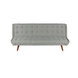 Eco Chique 2,5-zits bank gecapitonneerd grijs L188xB53xH107
