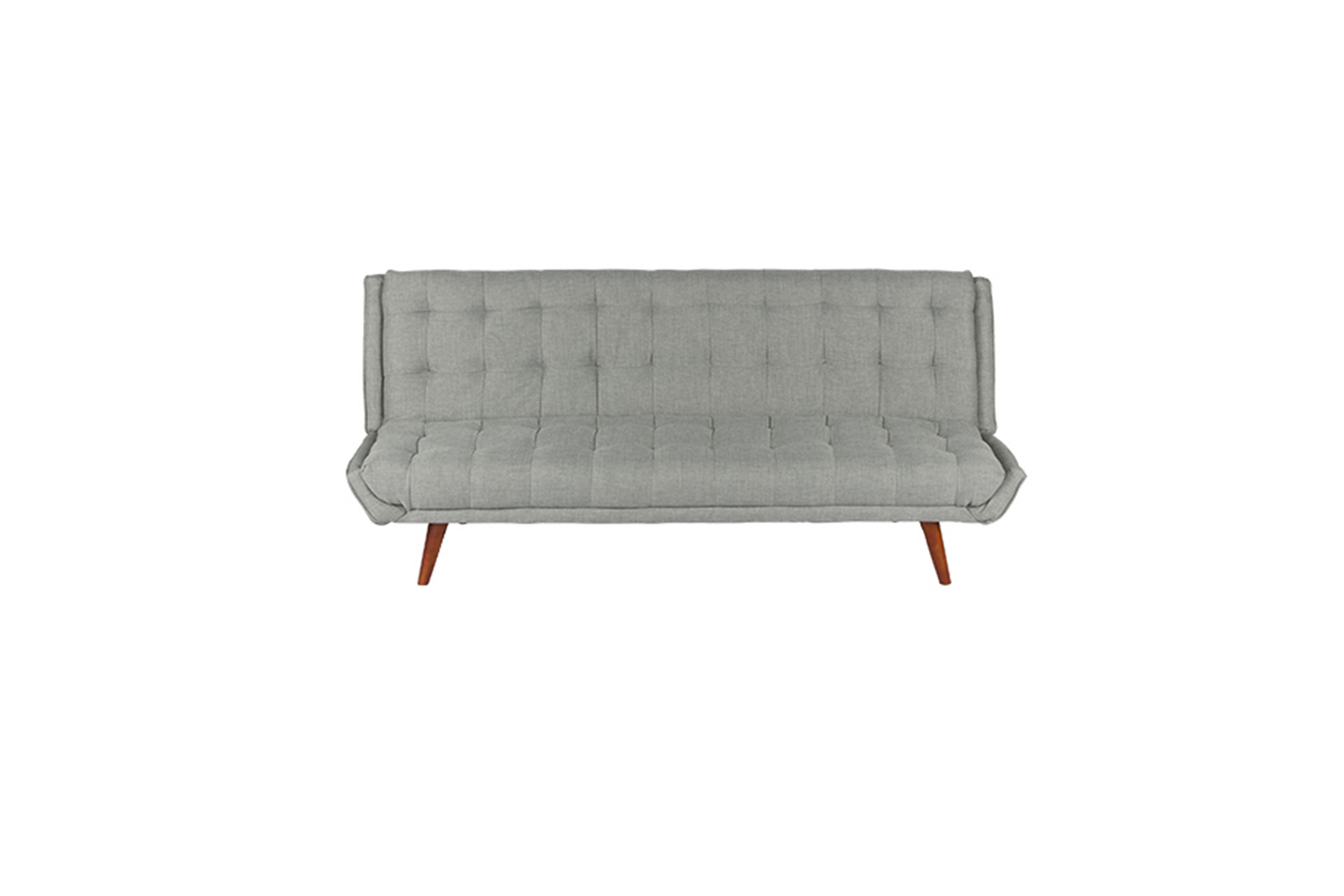 Eco Chique 2,5-zits bank gecapitonneerd grijs L188xB53xH107