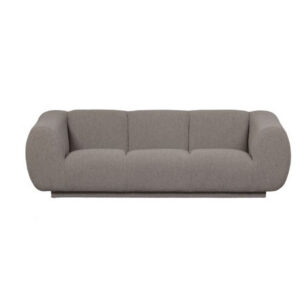Eco Chique 3-zits bank gemêleerd naturel L227xB90xH75
