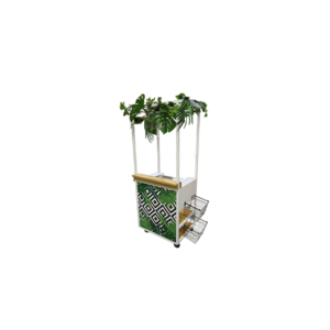 Eco Chique bar trolley Nouveau L89xW65xH206,5