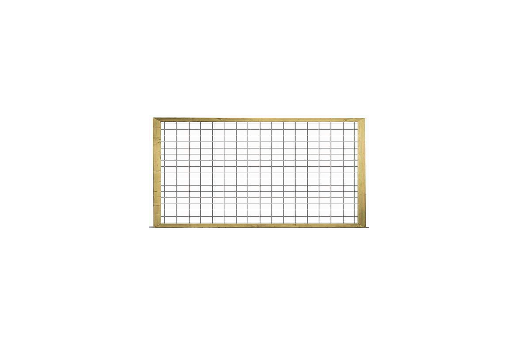 Eco Chique wire screen/wall with wooden frame W90xH180