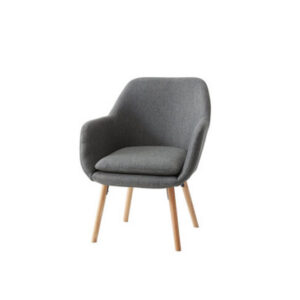 Eco Chique fauteuil grijs L68xB64xH86