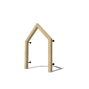 Eco Chique huisframe wandmodel L270xB20xH375