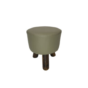 Eco Chique stool taupe Ø30xH40
