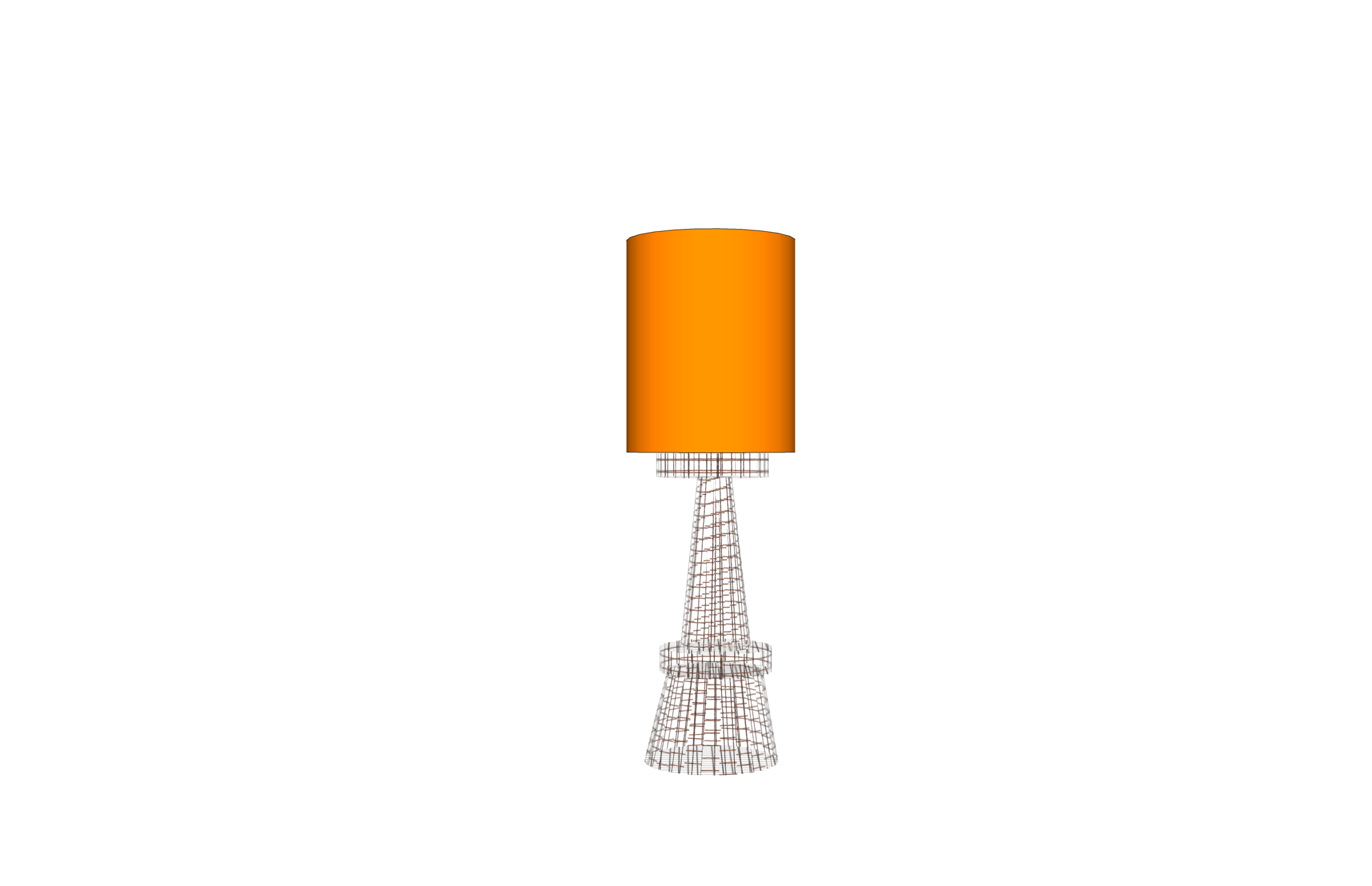 - Vloerlamp S | Koper onderstel H80