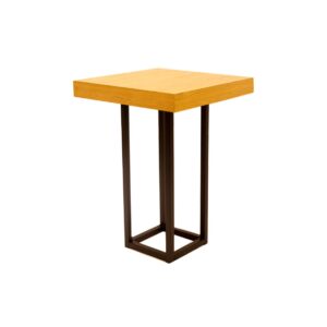Eco Chique high table black frame L80xW80xH110