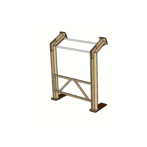 Eco chic frame single L250xW30xH278