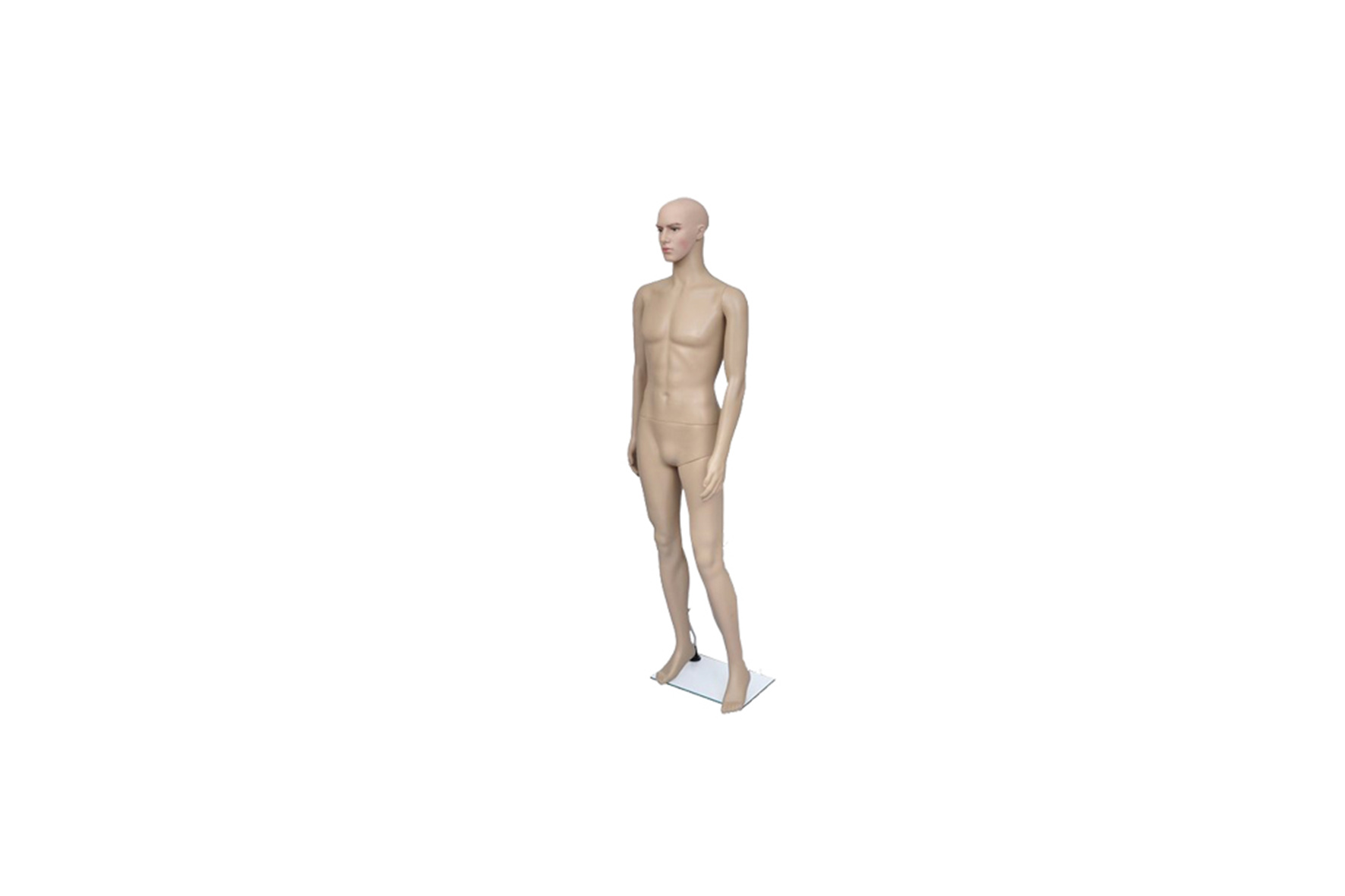 Mannequin men with head skin color H187