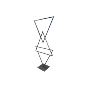 Eyecatche steel tubes triangles L117xH253