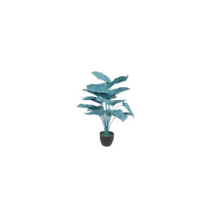 Gekleurde kunstplant petrol | S | Assorti H30-60cm