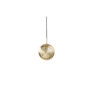 Cosmo Velvet hanglamp messing Ø22,5xH12