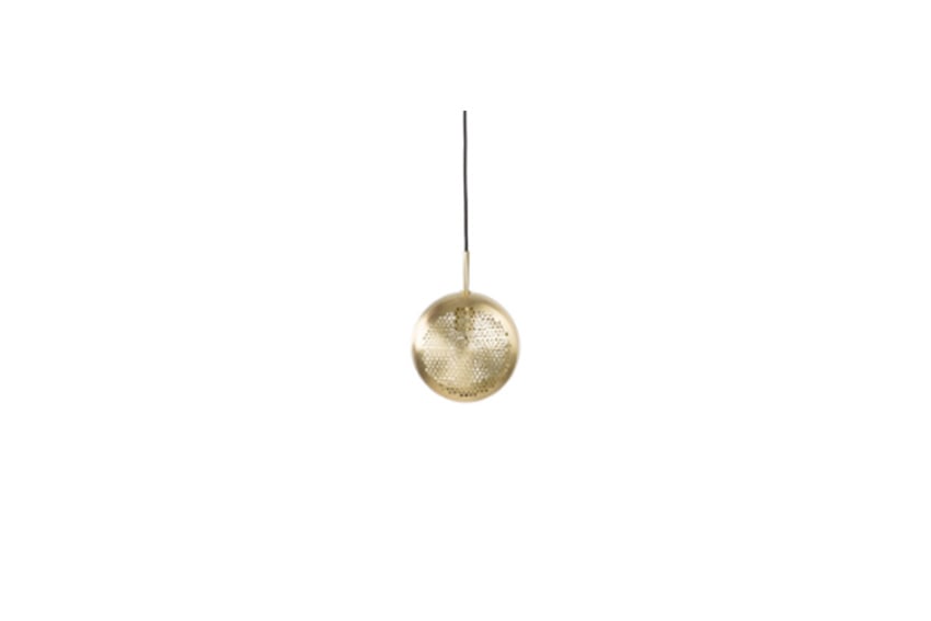 Cosmo Velvet hanglamp messing Ø22,5xH12