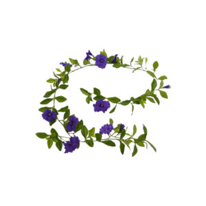 Kunstplant | Guirlande petunia paars L180
