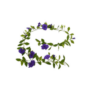 Kunstplant | Guirlande petunia paars L180